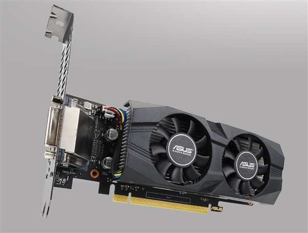 华硕发布刀版卡GTX 1650：少见自带背板(图1)