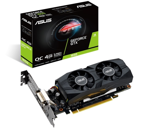 华硕发布刀版卡GTX 1650：少见自带背板(图2)
