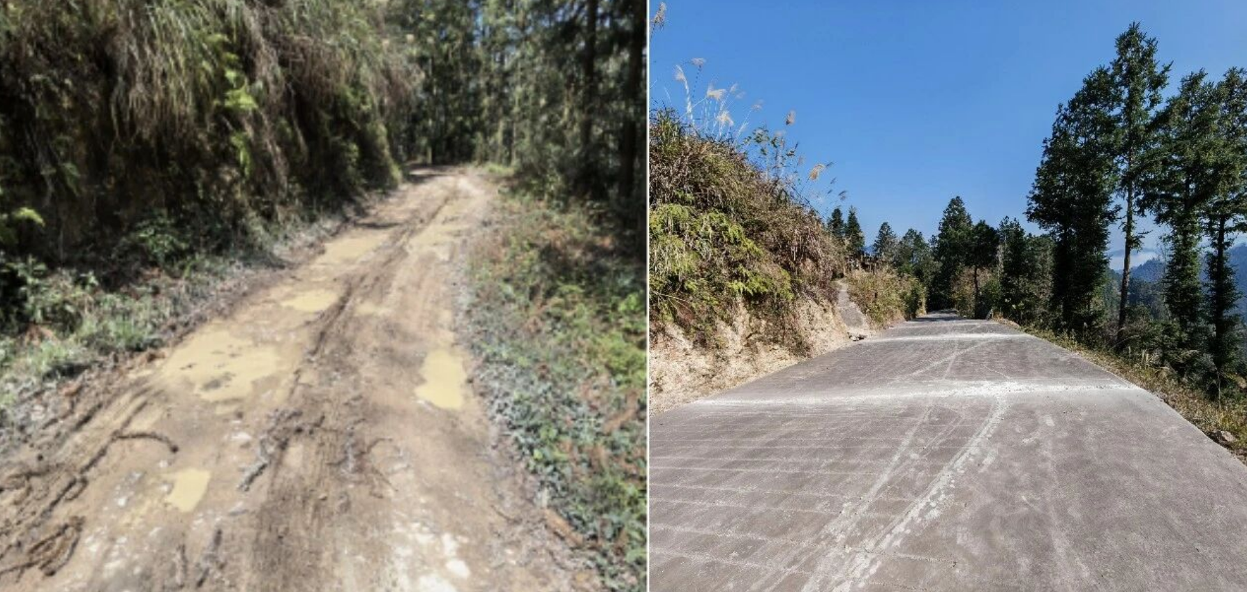 榕江水尾乡：昔日烦心路变身百姓舒心路